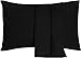 Utopia Bedding Queen Pillow Cases - 2 Pack - Envelope Closure - Soft Brushed Microfiber Fabric - Shrinkage and Fade Resistant Pillow Covers 20 X 30 Inches (Queen, Black)