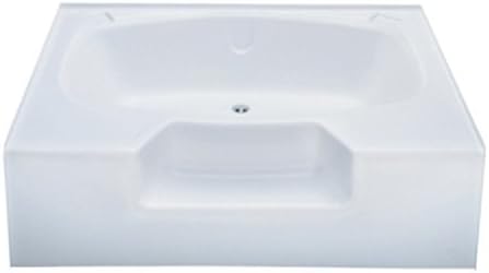 Kinro Composites ALM4054-SPK Almond 40X54 Outside Garden Tub
