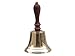Hampton Nautical Solid Brass Hand Bell, 7
