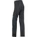 GORE BIKE WEAR Women's  Lady Gore-Tex Active Pants, Black/Neon Yellow, X-Large
