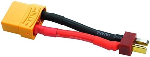X Spede ACE828XT92UD1 Deans Male Blade to XT90 Female Terminal Adapter
