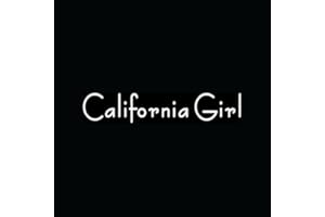 RANGER PRODUCTS CALIFORNIA GIRL Sticker Love Vinyl Decal Chick Woman Sexy Hot Cute Cali LA Gift - Die cut vinyl decal for windows, cars, trucks, tool boxes, laptops, MacBook - virtually any hard, smooth surface