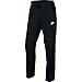 Nike Mens Open Hem Club Cotton Jersey Light Sweatpants Dk Grey Heather/White 804421-063 Size X-Large