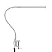 Calico Designs 12030 Studio LED Bar Lamp, White