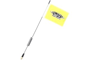 Yeah Racing Metal Antenna w/Flag for Traxxas TRX-4#TRX4-052
