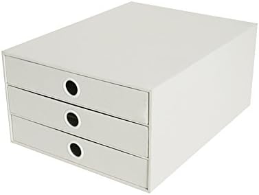 Three-Layer Racks, Environmentally Friendly Zero-Formaldehyde Drawer Type Storage, 3-Layer A4 Paper File Storage Box.
