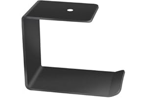Aluminum Alloy Headphone Holder Under Desk Stand Hanger Wall Mounted Earphone Headset Storage Rack for Home Office Fashion in