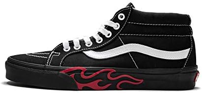 vans sk8 mid reissue flame