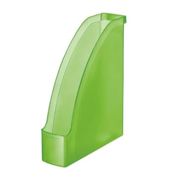 Leitz 24760056 Polystrol Stehsammler Plus, A4, grün frost