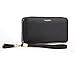 Nodykka Wallet For Women Wristlet Clutch Purses Credit Card Holder Phone Bag with Tassel Wrist Strap