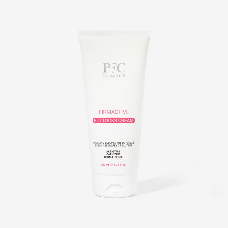 PFC Cosmetic Firming Cream for the Glutes, Firmactive Buttocks Cream 200ml with Derma Tense Actigym®, Shea Butter, Olive Oil, Caffeine, Carnitine, Green Tea and Organic Silicone. Personal care.