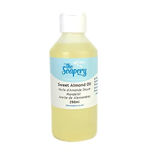 Sweet Almond Oil - 250ml Cosmetic Grade for Massage, Aromatherapy, Soaps, Lotions