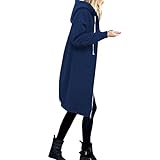 Sunhusing Ladies Winter Zip Pocket Drawstring