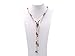 JYX Pearl Long Strand Necklace 7-8m White Black and Pink Cultured Freshwater Pearl Necklace for Women 47