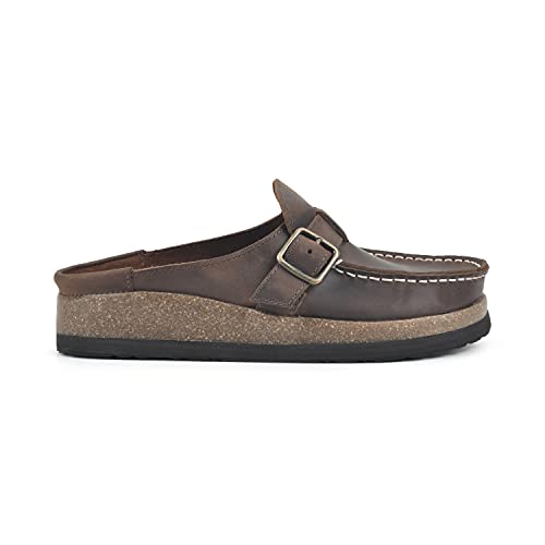 Bayhill Leather Footbeds Clog | White mountain shoes, Leather, Clogs