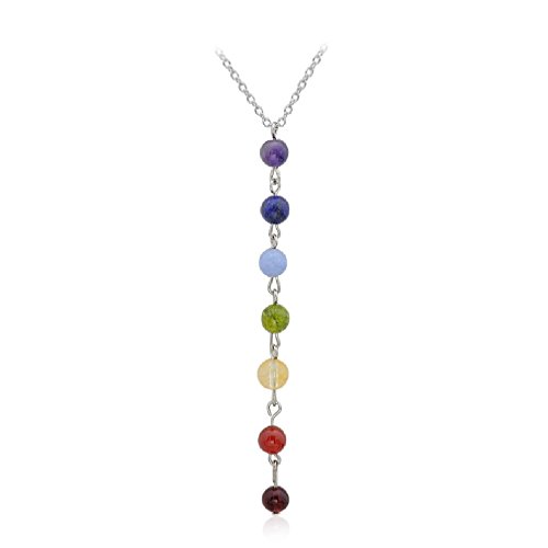 Letter love 7 chakra lava rock stone beads yoga reiki h…