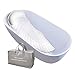 Full Body Bath Pillow, Bath Pillows for Tub Full Body, Bathtub Mattress Luxury Cushion with Large Suction Cups, Comfort Support Your Head, Neck, Shoulder, Back and Tailbone