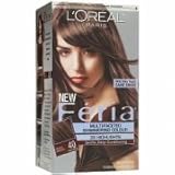 L'Oreal Feria Multi-Faceted Shimmering Colour, 40 Deeply Brown, 1 ea