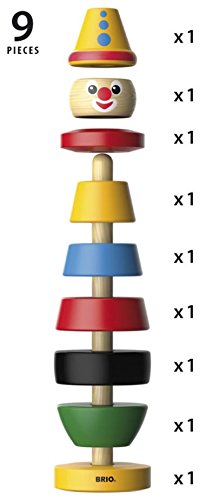 BRIO Stacking Clown