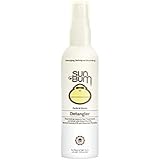 Sun Bum Curls &amp; Waves Detangler Spray - Leave in Hair Treatment - Detangling Spray for Curly Hair - Sulfate Free - Frizz Control - 4 FL OZ Spray Bottle - 1Count