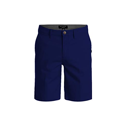 Banana Republic Mens Emerson Classic Fit Flat Front Chino Shorts