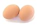 Br BRILLANTE Ceramic Chicken Nesting Eggs (Brown) - Fake Training Eggs for Laying Chickens, Hen Nest Boxes & Home Decoration
