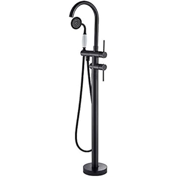 Senlesen Oil Rubbed Bronze Floor Mounted Bathroom Faucet Free