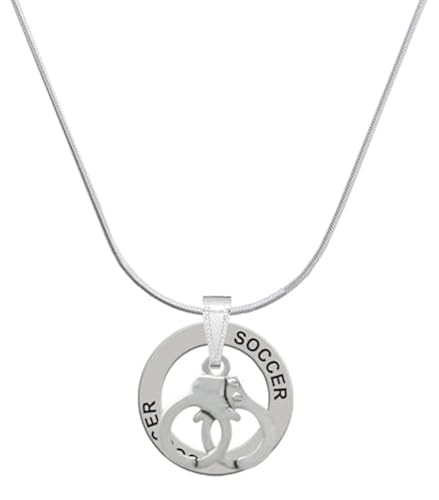 Delight Jewelry Silvertone Mom Rocks on AB Crystal Heart - Strong and Coura