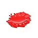 Mustard Spoon Rest Holder- Red Splash