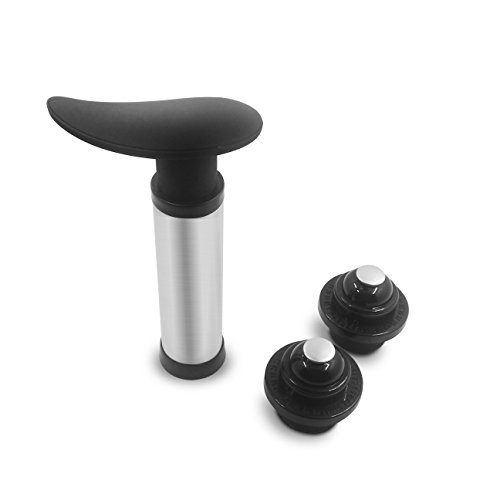 Stainless Steel Wine Stopper Crok Saver Preserver Champagne Liquor Beer Wine Bottle Stoppers Caps 2-Pack - Thumbnail 6