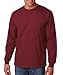 Gildan Men's 6.1 oz. Ultra Cotton Long-Sleeve T-Shirt (G240) -MAROON -XL