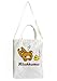 San-X Rilakkuma Cotton Canvas Tote - Features 2 Handles and Adjustable Strap for Use as Hand or Shoulder Bag - Authentic Japanese Design - Durable Quality
