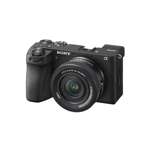 Sony Alpha 6700 – APS-C Interchangeable Lens Camera with 26 MP Sensor, 4K Video, AI-Based Subject Recognition, Log Shooting, LUT Handling and E PZ 16-50mm F3.5-5.6 OSS II Zoom Lens, ILCE6700K/B
