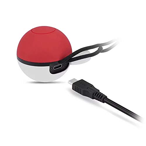 FTXJ Charge Controller Stand Bracket&Game Bag Case for Nintend Switch Poke Ball Plus/for Nintendo Switch Poke Ball (White B, for Nintend Switch Poke Ball Plus)