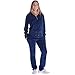 Velour Tracksuit Womens 2 Pieces Joggers Outfits Jogging Sweatsuits Set Soft Sports Sweat Suits Pants