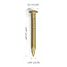 Hardware Philosophy Pure Brass Nails, 0.6 Inch, Bag of 100 - Architectural, Interior Design, Doors, Furniture Cabinet Customization Hardware