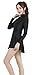speerise Womens Long Sleeve Skirted Leotard Ballet Dance Gymnastic Dress