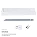 Pendorra - Active Fine Point Stylus Pen Drawing Pencil for iPad, iPhone, Samsung, Windows Tablets, Android Device and Other Touch Screen Devices-Silver