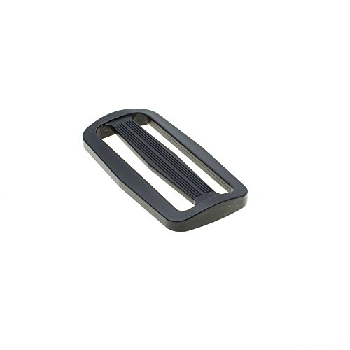 12pcs Plastic Curve Tri-Glide Slider Adjustable Buckle 60mm Webbing