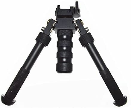 FIRECLUB CNC QD Quick Release Tactical Rifle Bipod Folding Swivel Adjustable 6''-9''