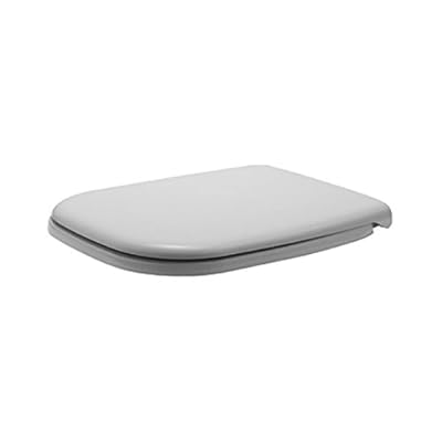 Duravit 0067390000 D-Code Toilet Seat and Cover, White Finish