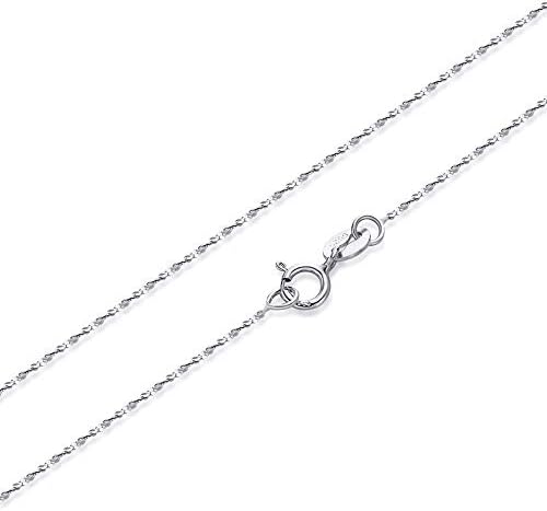 大人気 新作からsaleアイテム等お得な商品 満載 お洒落な スクリューチェーン シルバー925 ネックレス 長さ40 60cm 40cm レディース チェーン メンズ ネックレスチェーン 幅0 8mm