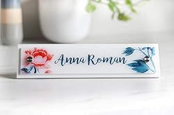 Desk Name Plate Plaque Personalized with your Name