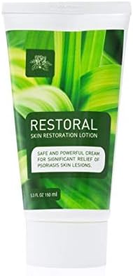 Restoral Ointment for Psoriasis, Eczema, Dermatitis, Rashes Revolutionary Powerful Formula Skin Relief for Scaling, Flaking, Itching, Preventing Flare-ups (5.3 Ounce)