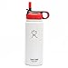 MORLA Straw Lid/Cap for Hydro Flask Wide Mouth Sports Water Bottle with Paracord Handle.