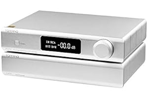 FANMUSIC Topping Pre90 Preamplifier & Ext90 Input Extender Hi-Res Audio NFCA Modules 2RCA 4XLR Combination (Silver, Pre90&Ext90)