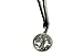 Amethyst Dublin Irish Pendant Tree of Life Pewter Adjustable Cord Made in Ireland
