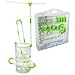 Lime Green Strawz Connectable Build Your Own Straws Construction Kit - Fun Modular Interlocking Educational Toys