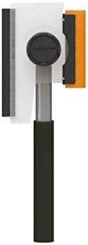 LifehammerAll Season Car Window Cleaner - 50" Extendable Ice Scraper, Window Wiper, and Car Squeegee