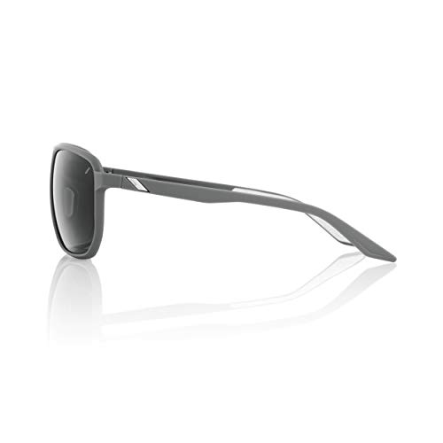 Ride100percent Konnor Aviator Square-Soft Tact Dark Haze-smoke lens, volwassenen, uniseks, grijs, standaard - Image 4